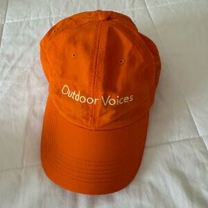 Outdoor Voices Vibrant Orange Hat